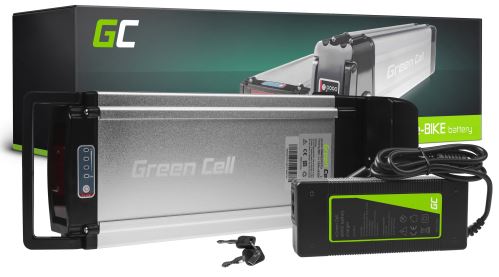 baterie Green Cell Rear Rack 36V 12Ah 432Wh pro E-Bike Pedelec