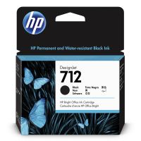 HP originální ink 3ED71A, HP 712, black, 80ml HP originální ink 3ED71A, HP 712, black, 80ml