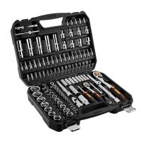 Sada nástrčných klíčů, 10-066, chrom-vanadiová ocel, kufřík, Neo Tools (15)
