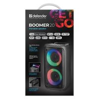 Defender reproduktor BOOMER 20, Li-Ion, 2.0, 20W, černý, regulace hlasitosti, LED podsvíce (8)