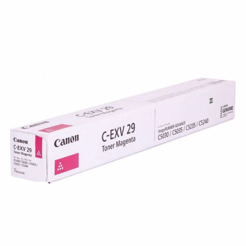 CANON originální toner C-EXV29 M, 2798B002, magenta, 27000str.