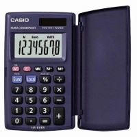 Casio Kalkulačka HS 8 VER, černá, kapesní, osmimístná, velký displej Casio Kalkulačka HS 8 VER, černá, kapesní, osmimístná, velký displej
