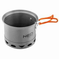 Sada hrnců 2v1 šedá, hliník, 63-144, hrnec, pánev, Neo Tools (2)