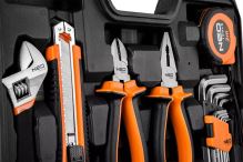 Sada nářadí, 10-200, 60 ks, velikost 1/4, kufřík,, NEO TOOLS (6)