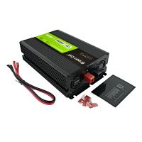 Green Cell PowerInverter LCD 12 volt 2000W/40000W měnič napětí do auta s displejem - čistá (3)