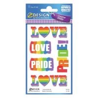 AVERY Z-DESIGN Dekorační etikety, Pride & Love AVERY Z-DESIGN Dekorační etikety, Pride & Love