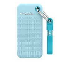 VERBATIM 32324 - 1000GB SSD Externí Pocket SSD letní edice polární modrý obsahuje 2x gum