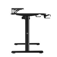 Pracovní stůl, elektricky nastavitelná výška, 120X60 cm, 72-117 cm, HIGHLANDER BLACK, čern (5)