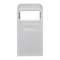 Kingston USB flash disk, USB 3.0, 128GB, DataTraveler Micro G2, stříbrný, DTMC3G2/128GB, U (2)