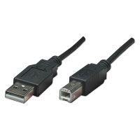 Logo USB kabel (2.0), USB A samec - USB B samec, 1.8m, blistr Logo USB kabel (2.0), USB A samec - USB B samec, 1.8m, blistr