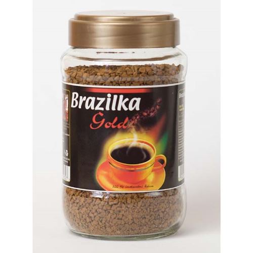 Káva instantní, Samantha, Brazilka Gold, 200g, sklo, standard