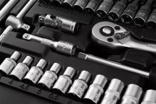 Sada nástrčných klíčů, 10-232, 38 ks, velikost 1/4, kufřík,, NEO TOOLS (4)