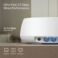 TP-Link Deco BE25 Mesh systém BE3600, WiFi 7, 688MBps na 2,4GHz, 2880Mbps na 5GHz, 2x 2,5G (7)