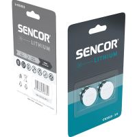 Baterie lithiové, CR2025, CR2025, 3V, Sencor, blistr, 2-pack (5)
