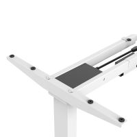 Rám stolu, elektricky nastavitelná výška, rozsah 500 mm, antikolizní systém, bílý, 100 kg (7)