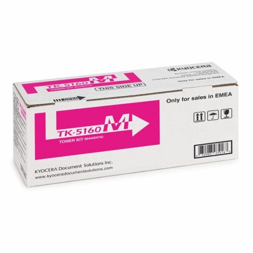 KYOCERA originální toner TK-5160M, 1T02NTBNL0, magenta, 12000str.