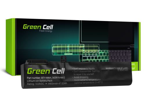 Baterie Green Cell BTY-M6H pro MSI GE62 GE63 GE72 GE73 GE75 GL62 GL63 GL73 GL65 GL72 GP62