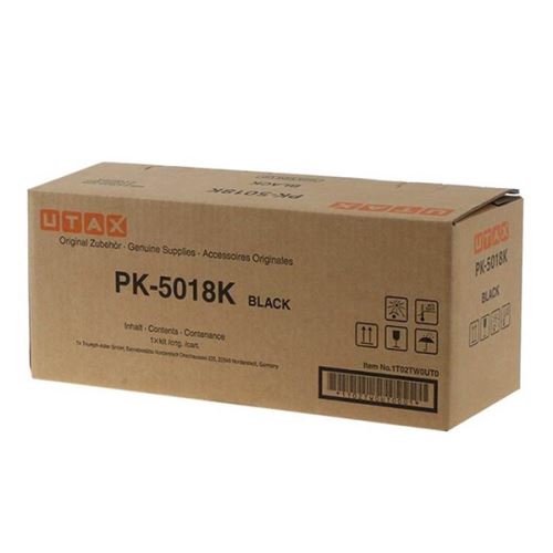 UTAX originální toner 1T02TW0UT0, PK-5018K, black, 13000str.