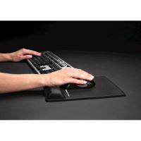 Podložka pod myš a zápěstí Fellowes Health-V, ergonomická, pěnová, černá, 1.9-3.5 cm, Fell (6)