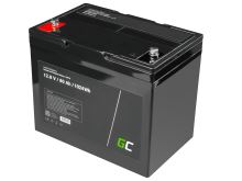 Green Cell baterie LiFePO4, 12V, 12.8V 80Ah pro fotovoltaické systémy, kempování a lodě