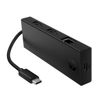 USB-C víceportový rozbočovač 4-port, B8SU8UT, černý, délka kabelu 15cm, HP, 1 USB Type-CR, USB-C víceportový rozbočovač 4-port, B8SU8UT, černý, délka kabelu 15cm, HP, 1 USB Type-CR,
