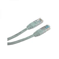 Síťový LAN kabel UTP patchcord, Cat.6, RJ45 samec - RJ45 samec, 5 m, nestíněný, šedý, econ Síťový LAN kabel UTP patchcord, Cat.6, RJ45 samec - RJ45 samec, 5 m, nestíněný, šedý, econ