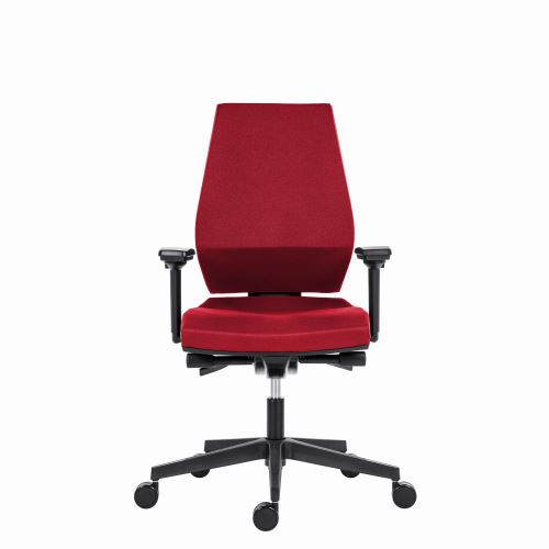 Powerton Kancelářské ergonomické křeslo Sima, Červené