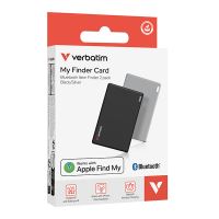 VERBATIM 32140 - Lokátor Bluetooth My Finder Card černý a stříbrný (2)