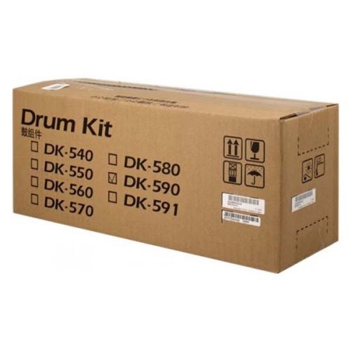 KYOCERA originální válec DK-590K, 302KV93017, 302KV93018, 302KV93010, 302KV93014, black, 2