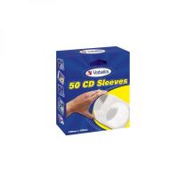 VERBATIM 49992 - Box na 1 ks CD papír bílý 50-pack VERBATIM 49992 - Box na 1 ks CD papír bílý 50-pack