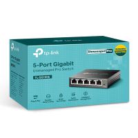 TP-LINK stolní switch TL-SG105E 1000Mbps, VLAN, Smart Easy, auto MDI/MDIX , plug-and-play (2)