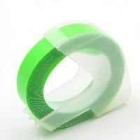 Alternatiivní páska DYMO Omega A0898290, 9 mm x 3 m, bílý tisk/fluorescenční zelený podkla Alternatiivní páska DYMO Omega A0898290, 9 mm x 3 m, bílý tisk/fluorescenční zelený podkla