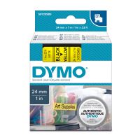 DYMO 53718, S0720980, černý tisk/žlutý podklad, 7m, 24mm, D1 (1)
