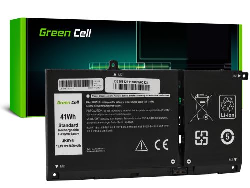 Green Cell baterie YRDD6 1VX1H pro Dell Latitude 3510 Inspiron 5501 5301 5505 5401 5402 55