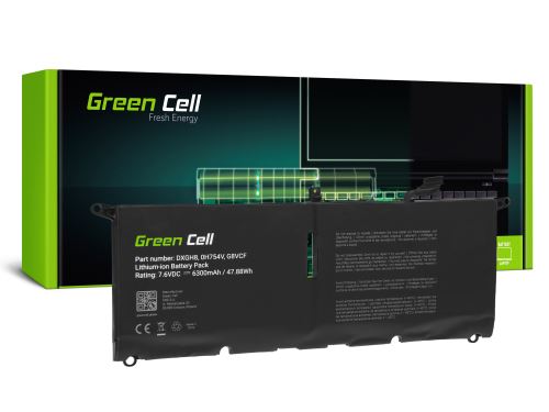baterie Green Cell DXGH8 pro Dell XPS 13 9370 9380, Dell Inspiron 13 3301 5390 7390, Dell