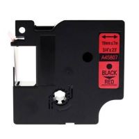 Alternativní páska DYMO 45807 19 mm 7 m, černý tisk/ červený podklad
