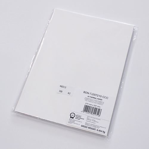Brother Thermal Paper, prémiový, BDN7J297210CCC, termo papír, bílý, A4, 100 ks, termo