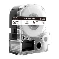 Alternativní páska Epson AS24KW 24 mm x 8 m černý tisk/ bílý podklad (1)
