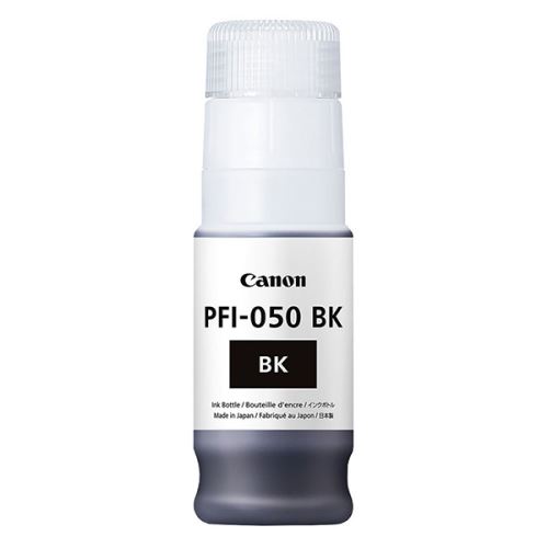 CANON originální ink bottle PFI-050 BK, 5698C001, black, 70ml