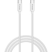 VERBATIM 32409 - 100W USB kabel USB C samec - USB C samec 3m bílá box VERBATIM 32409 - 100W USB kabel USB C samec - USB C samec 3m bílá box