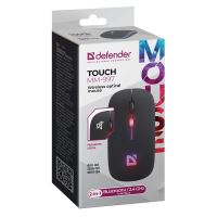 Myš bezdrátová, Defender TOUCH MM-997, černá, optická, 1600DPI (4)