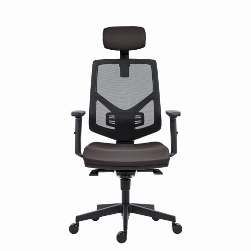 Powerton Kancelářské ergonomické křeslo Tina, Šedé