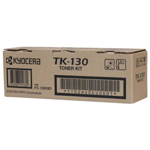 KYOCERA originální toner TK130, 1T02HS0EU0, 1T02HS0EUC, black, 7200str.