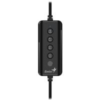Genius SoundBar 200BT, 2.0, 4W, černý, regulace hlasitosti, podsvícené, 3,5 mm jack/ bluet (3)