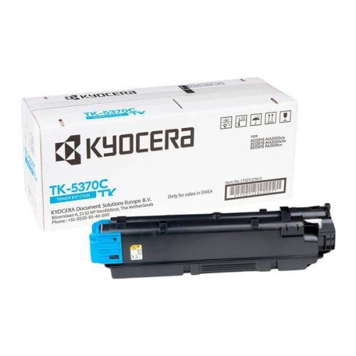 KYOCERA originální toner 1T02YJCNL0, TK-5370C, cyan, 5000str.