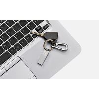 Kioxia USB flash disk, USB 3.0, 128GB, Biwako U366, Biwako U366, stříbrný, LU366S128GG4 (2)