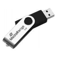 MediaRange USB flash disk, USB USB 2.0, 8GB, černý, MR908, USB-A (3)