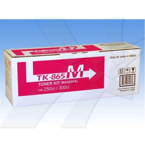 KYOCERA originální toner TK865M, 1T02JZBEU0, magenta, 12000str.
