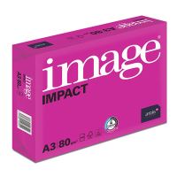 Xerografický papír Image, Impact A3, 80 g/m2, bílý, 500 listů, spec. pro barevný laserový Xerografický papír Image, Impact A3, 80 g/m2, bílý, 500 listů, spec. pro barevný laserový