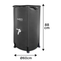 Neo Tools nádoba na dešťovou vodu, skládací, 88 cm, 250 litrů (1)